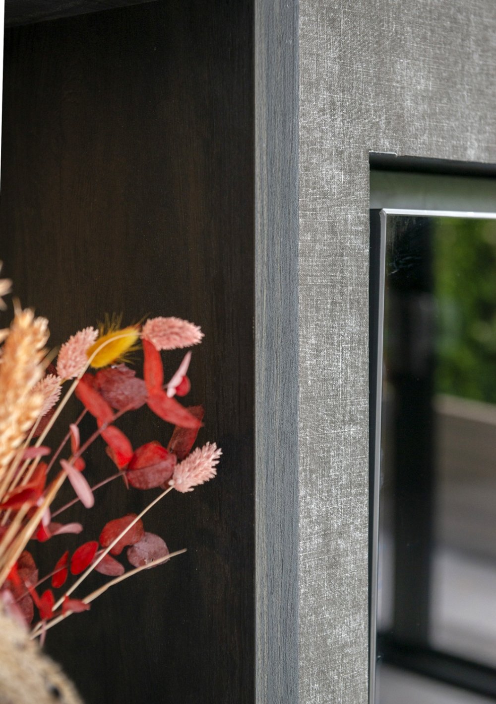 Cinewall van luxe spaanplaat met haard (foto 6)