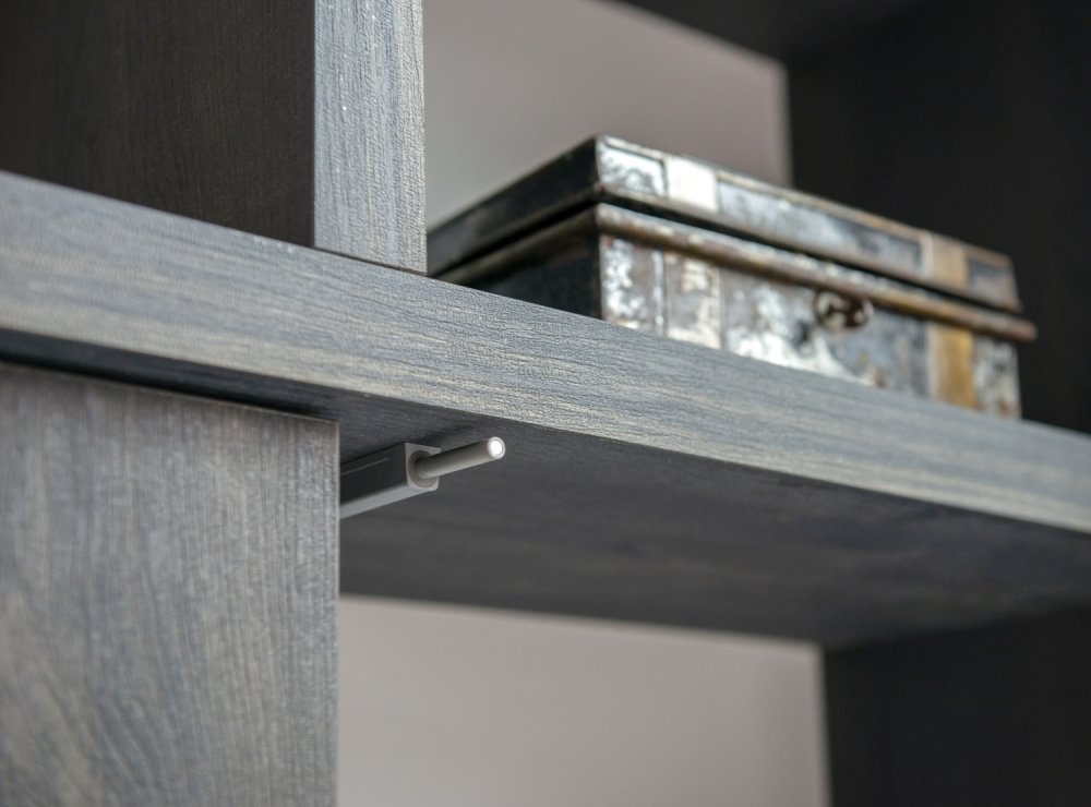 Cinewall van luxe spaanplaat met haard (foto 7)