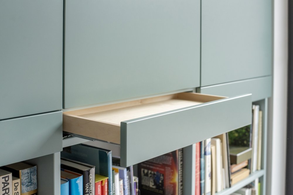Dubbelzijdige boekenkast (foto 9)