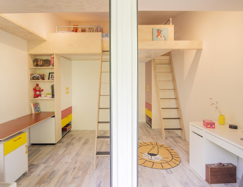 Twee kinderkamers met hoogslapers (foto 3)